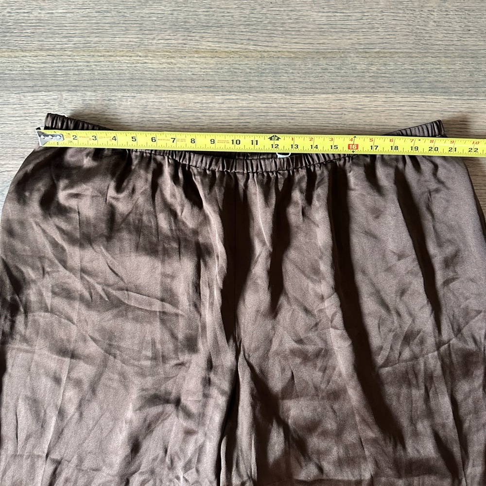 NEW Vince 100% Silk Pajama Pant-Size XXL-Brown-Retails for $375 - Picture 13 of 16